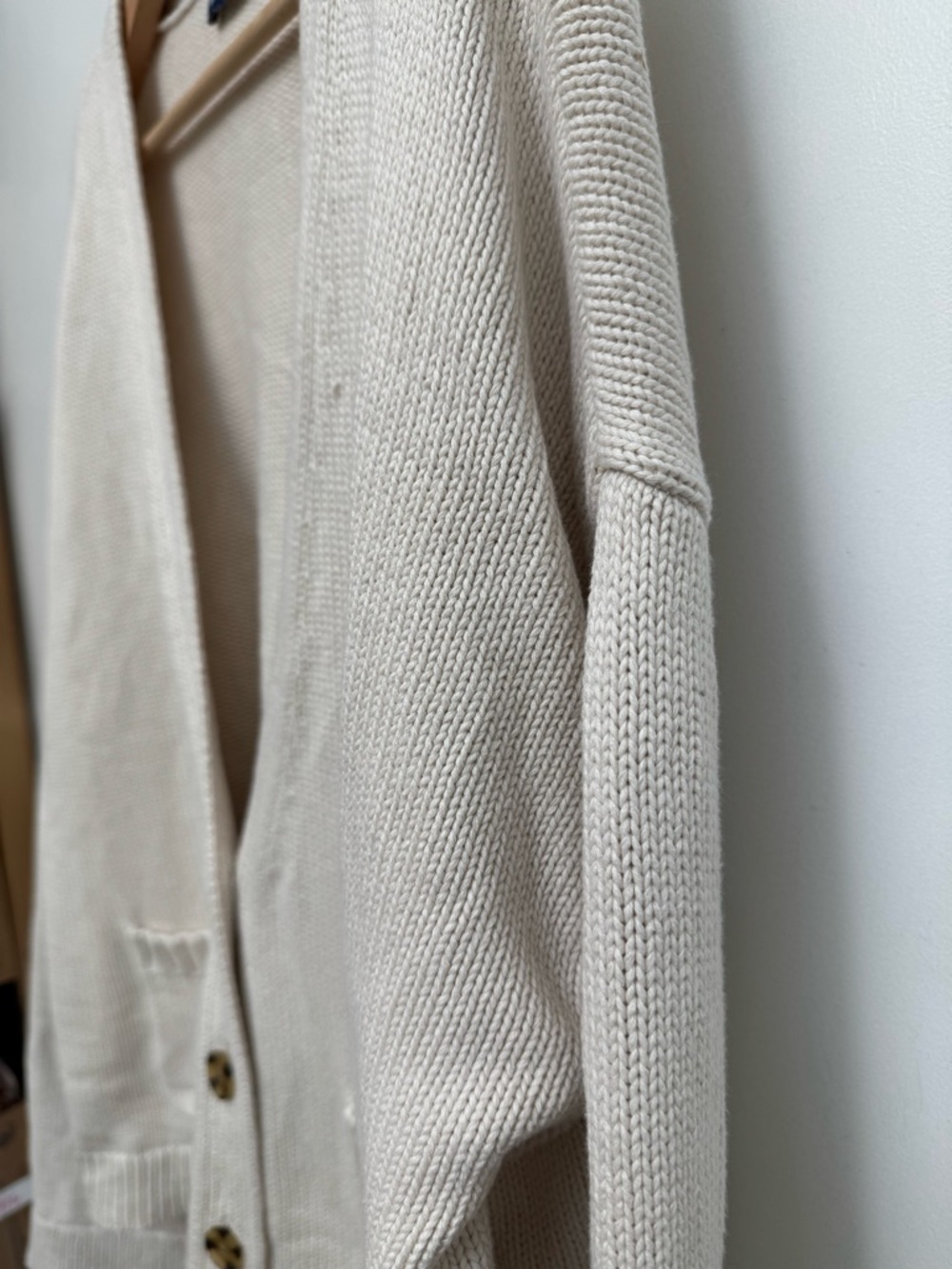 Gap Pocket Button Front Wide Sleeve Cardigan Women’s XXL Cotton Layer - Picture 4 of 13